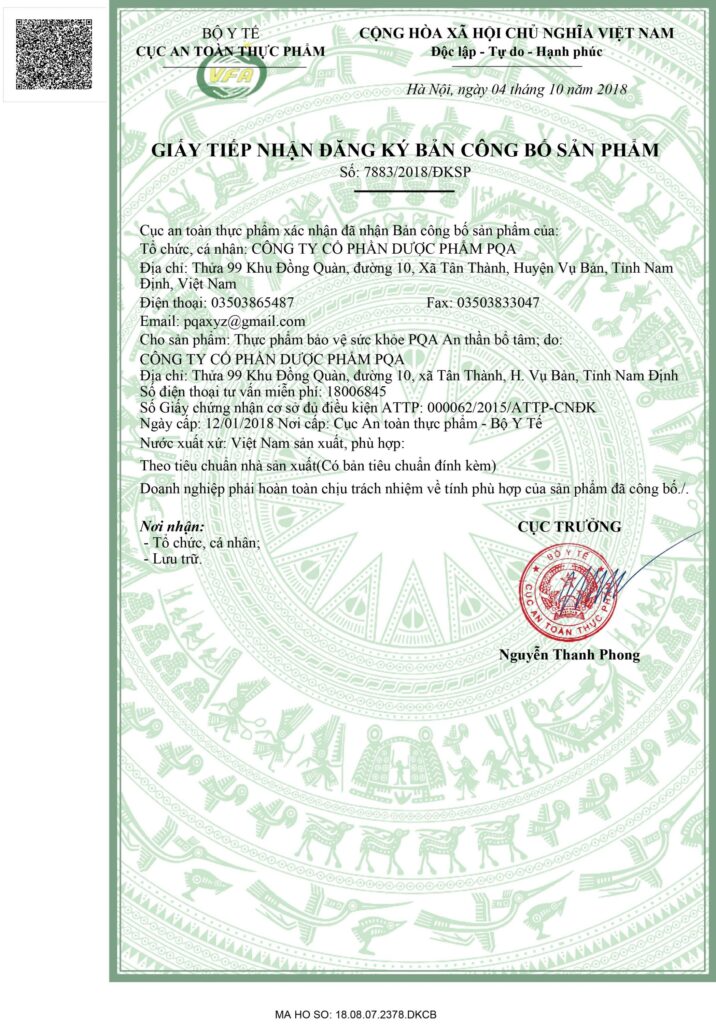 Dược phẩm PQA