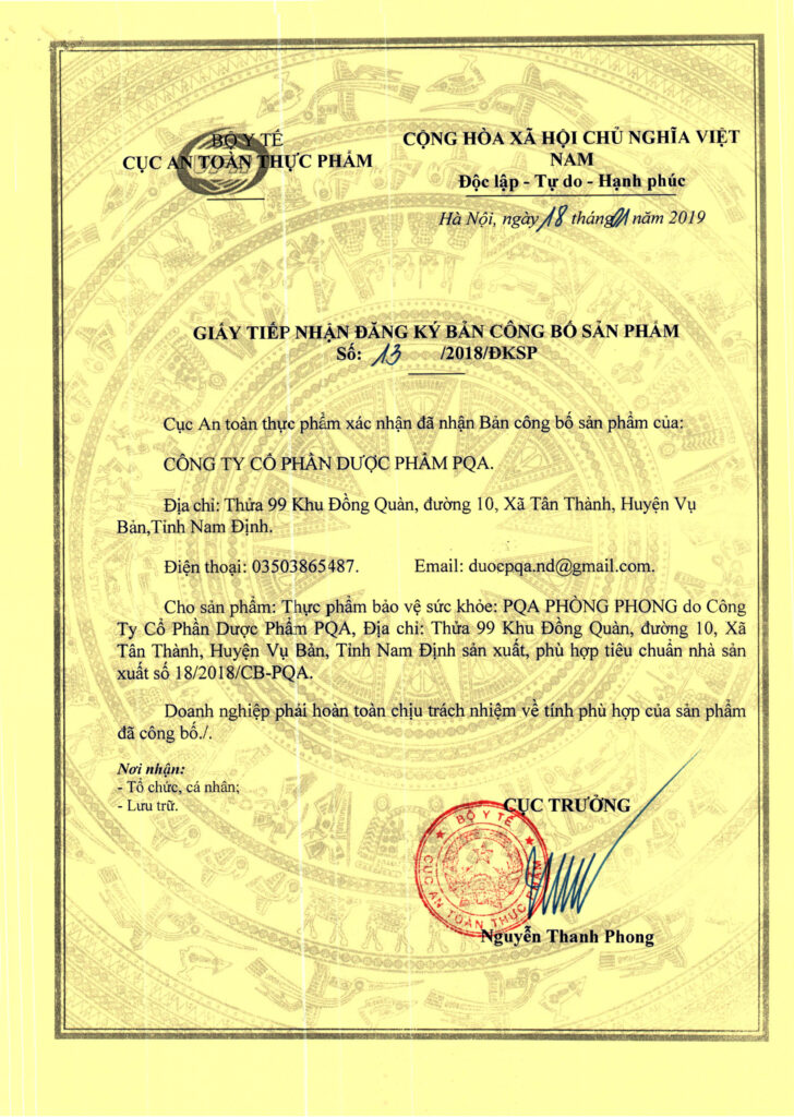 Dược phẩm PQA