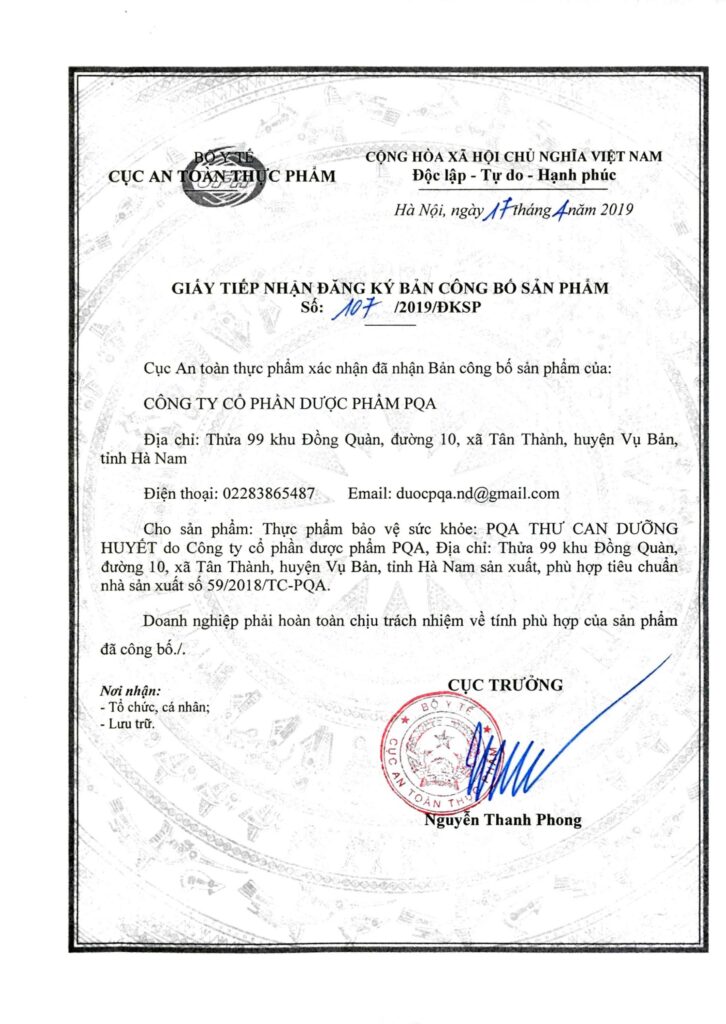 Dược phẩm PQA