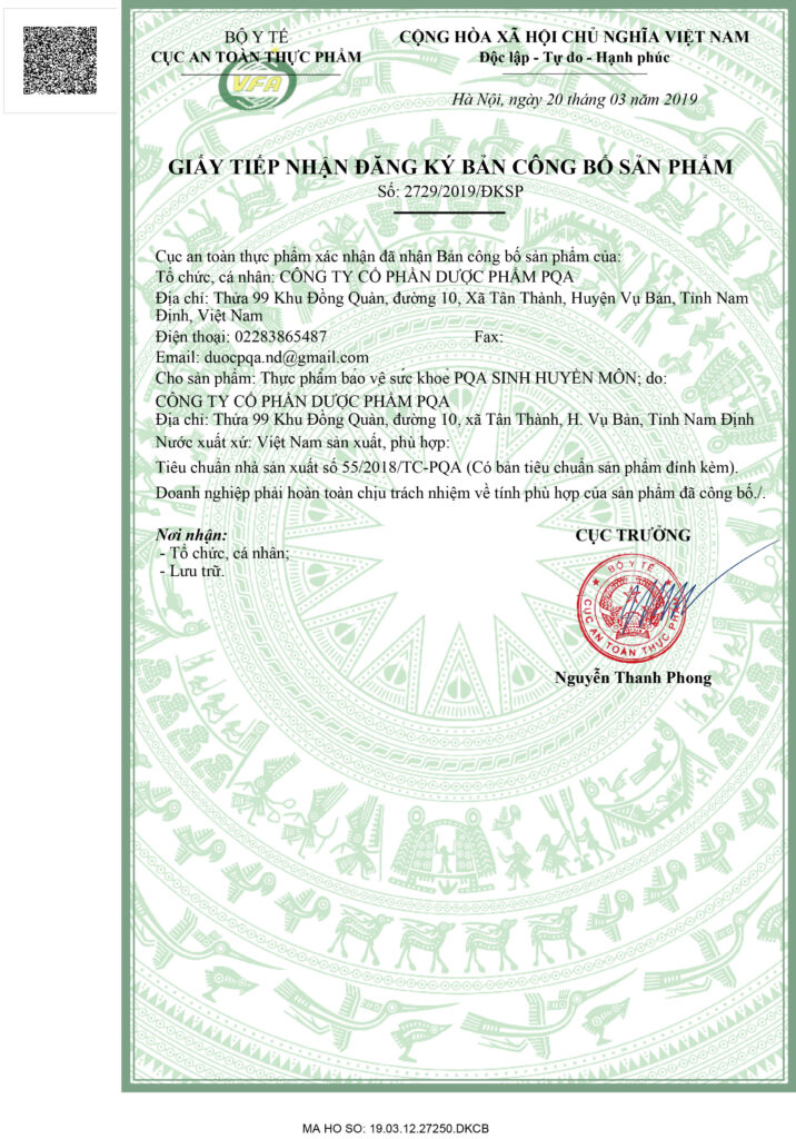 Dược phẩm PQA