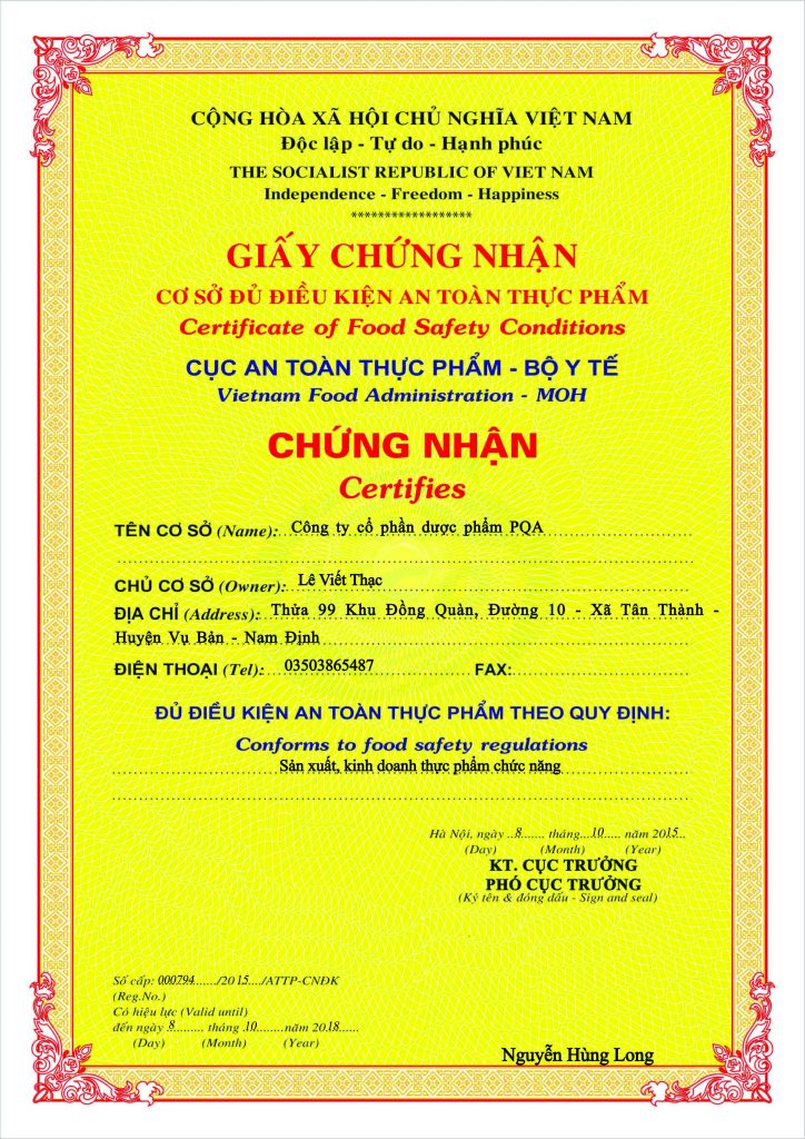 Dược phẩm PQA