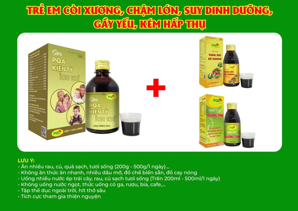 Kết hợp 3 sản phẩm kiện tỳ ích khí 250ml