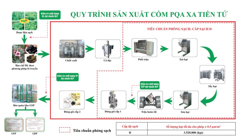 QTSX Xa tiền tử