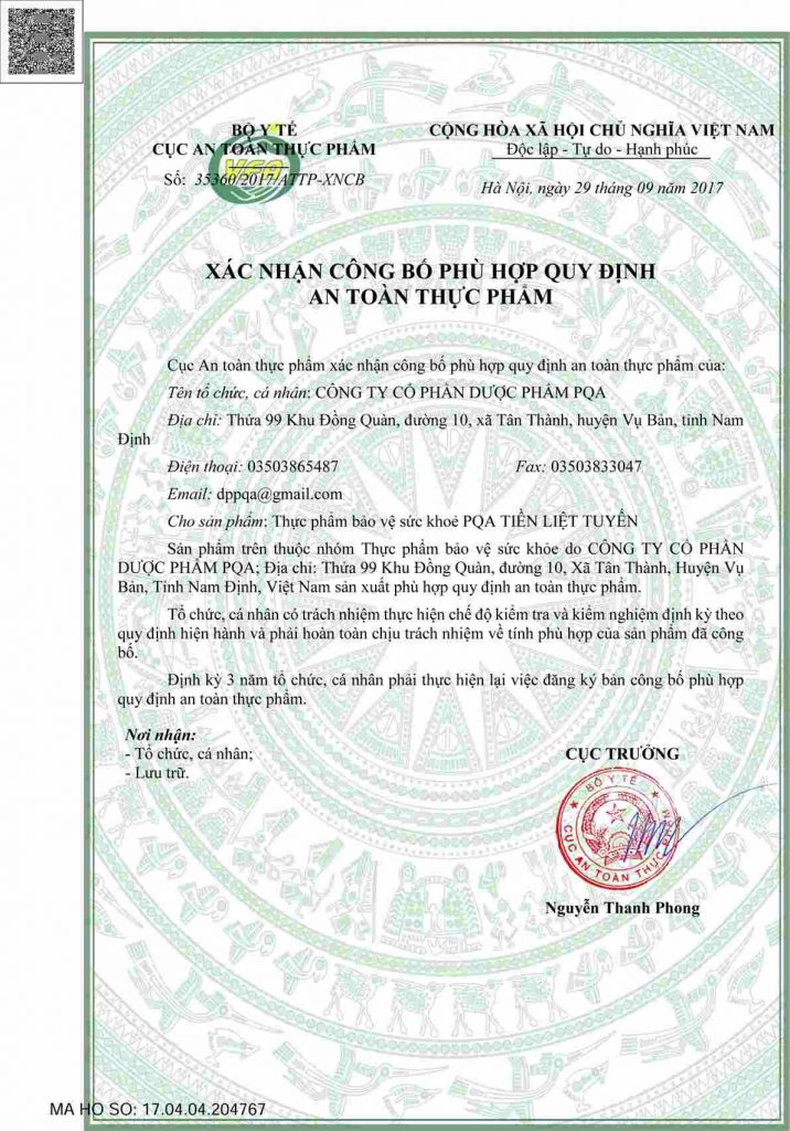 Dược phẩm PQA