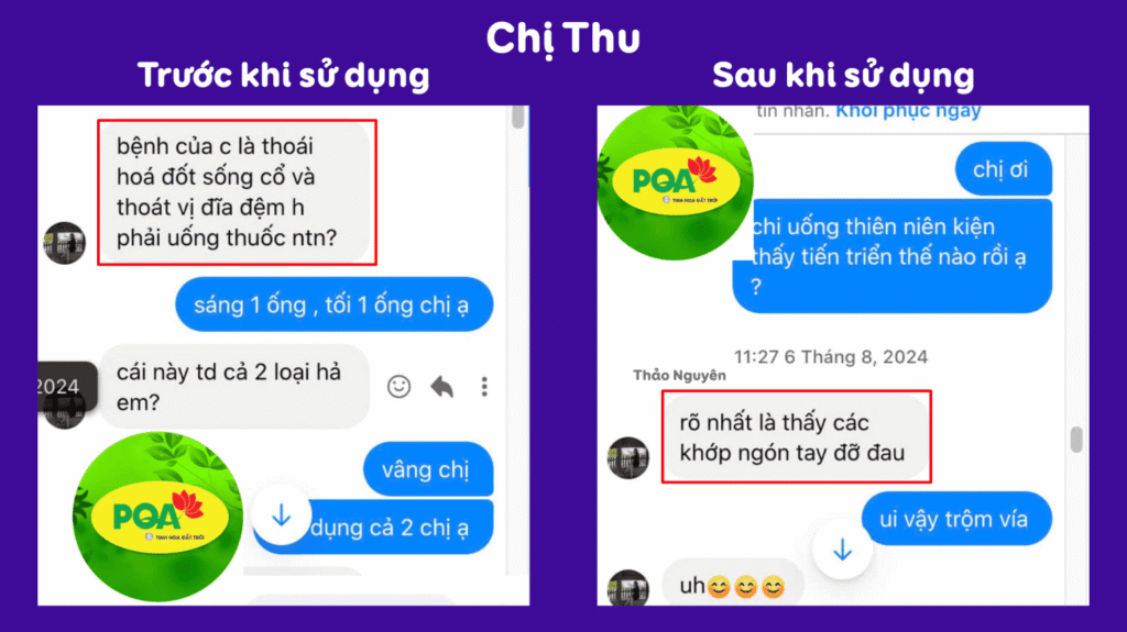 Feedback trước sau thiên niên kiện