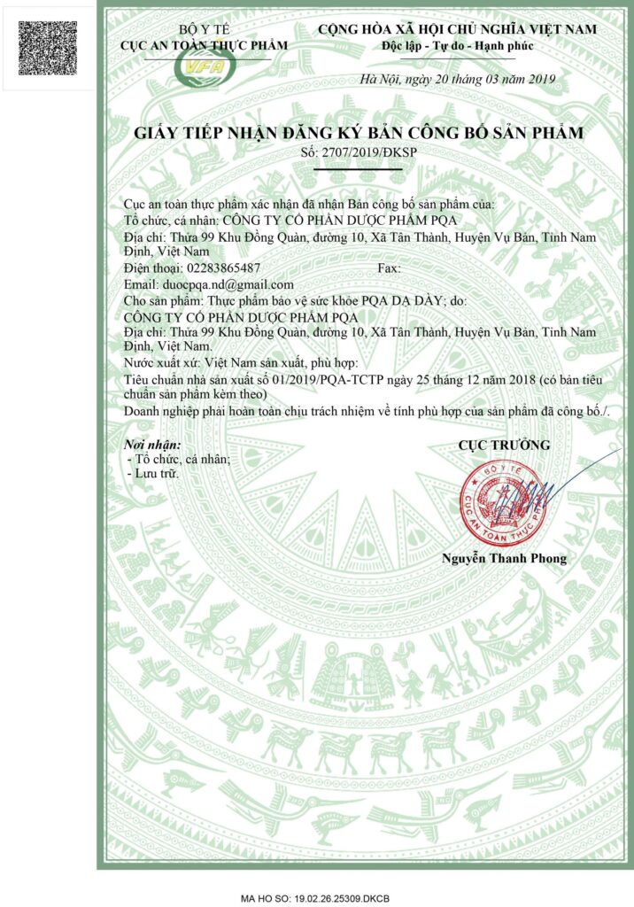 Dược phẩm PQA