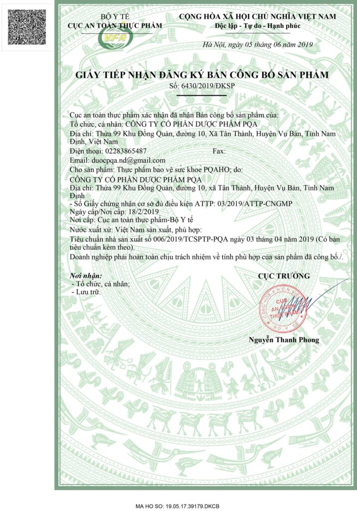 Dược phẩm PQA