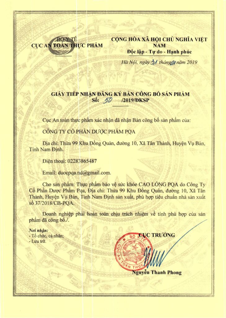 Dược phẩm PQA