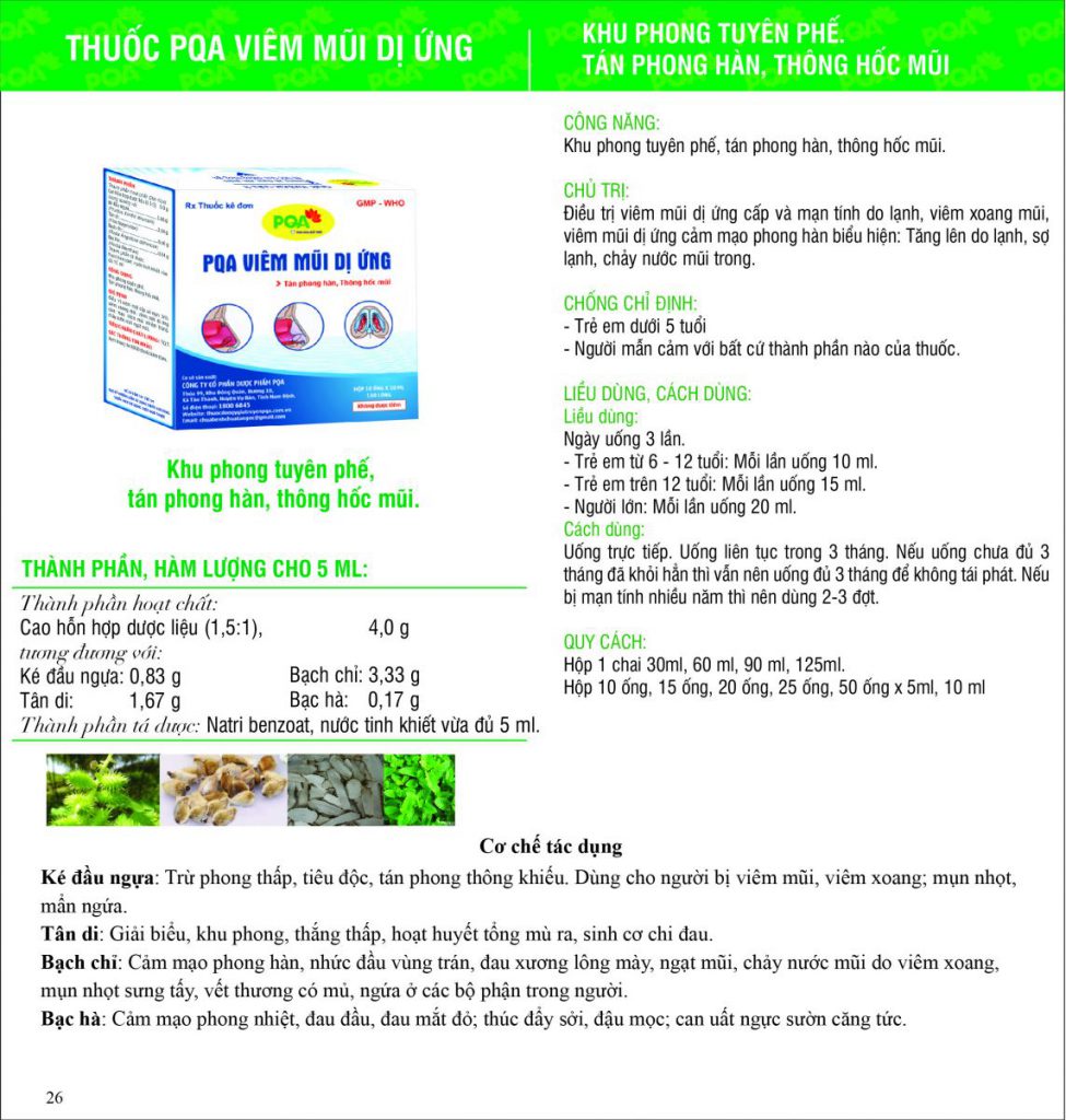 Dược phẩm PQA