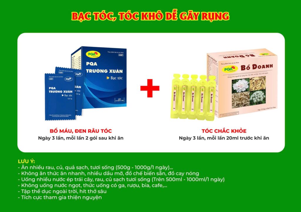 Kết hợp 2 sản phẩm trường xuân 