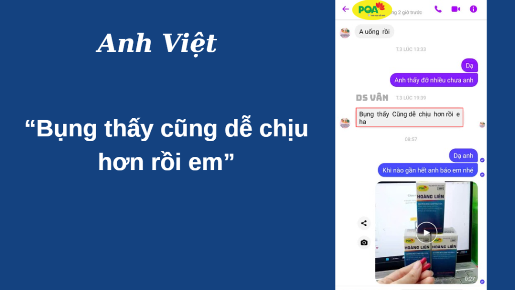 Feedback Hoàng liên