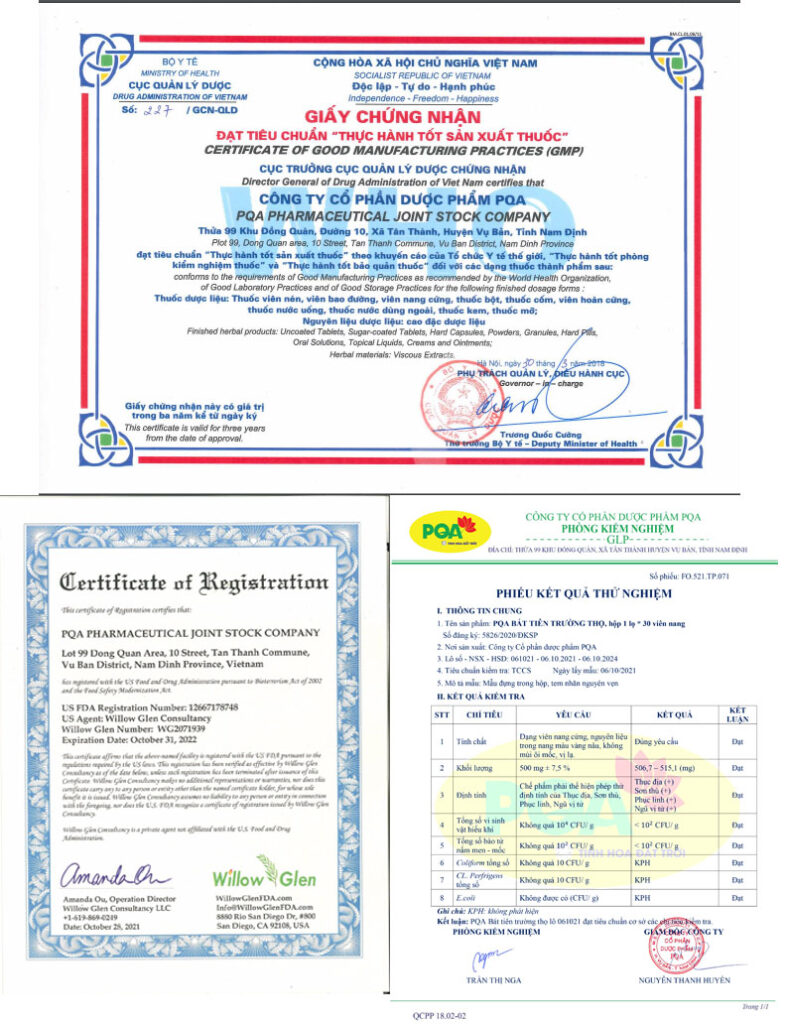 Dược phẩm PQA