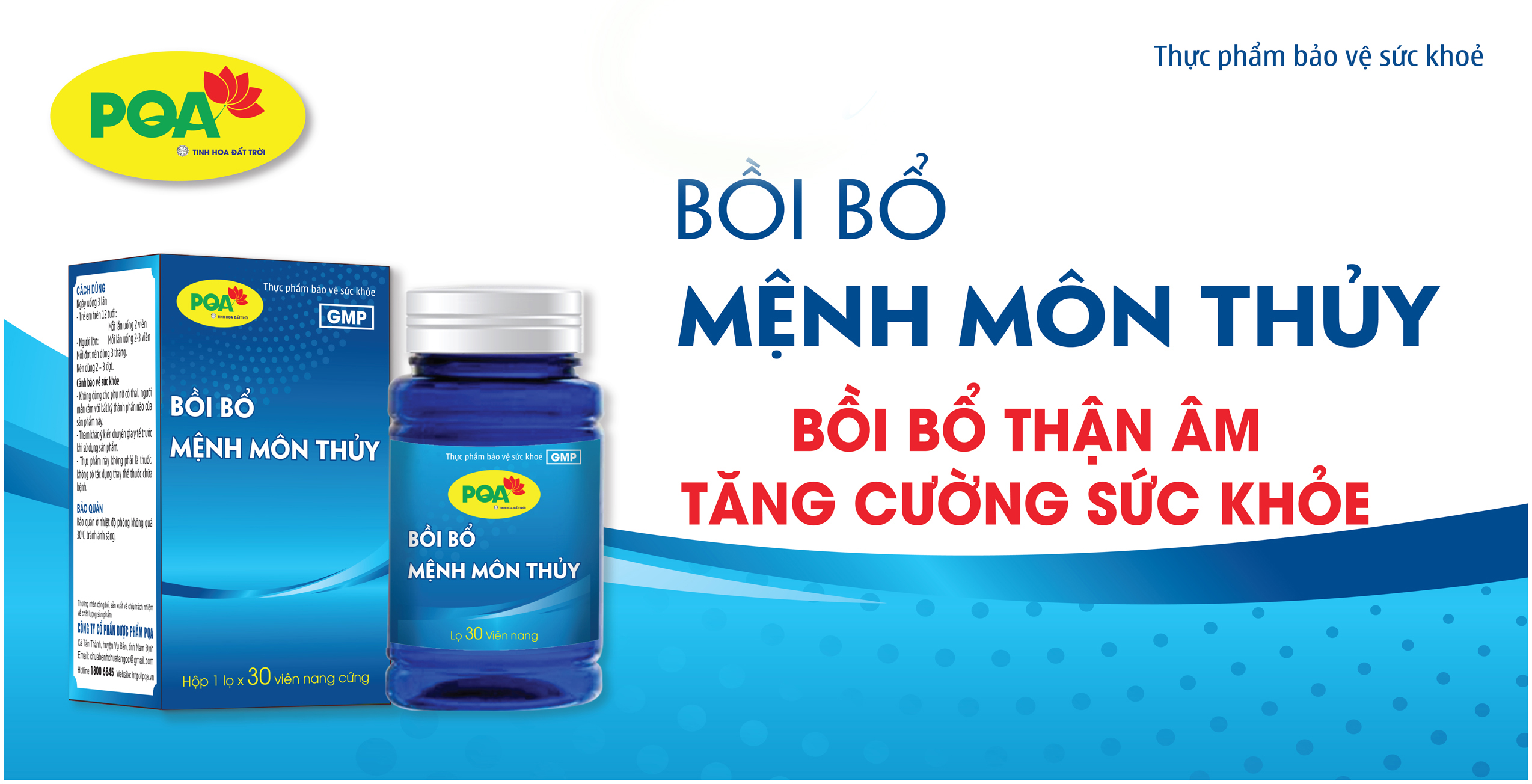 Bồi bổ mệnh môn thủy