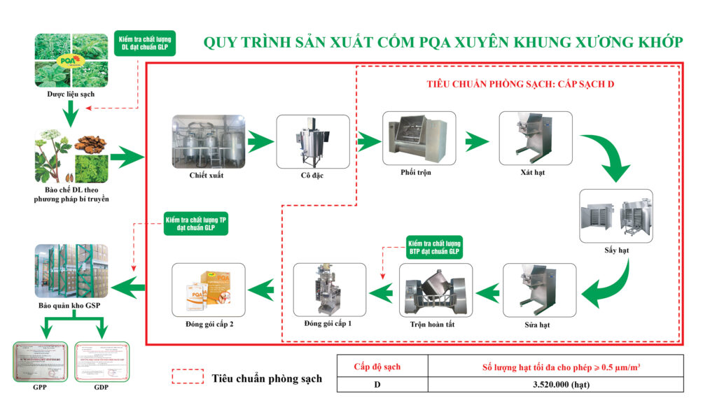 QTSX Xuyên khung xương khớp 