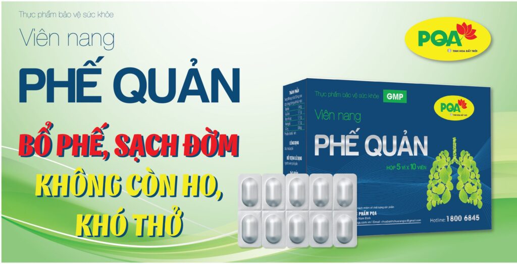 PQA viên nang phế quản