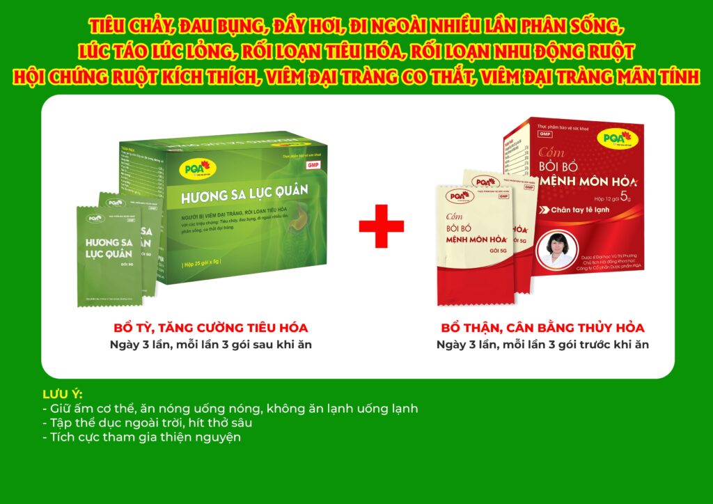 Kết hợp 2 sản phẩm Hương sa lục quân