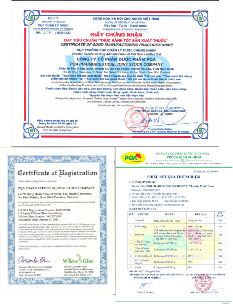 Dược phẩm PQA