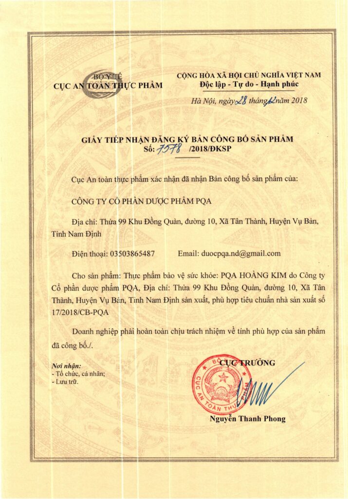 Dược phẩm PQA