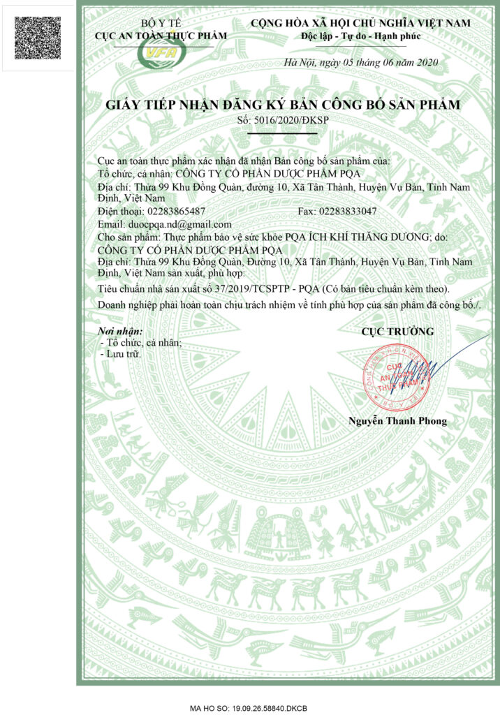 Dược phẩm PQA