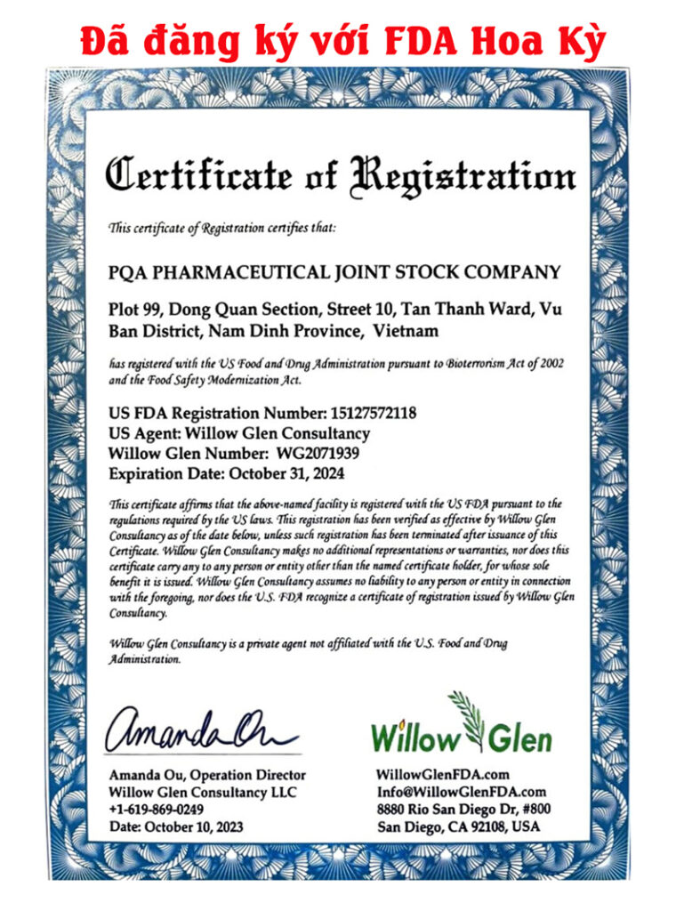 Dược phẩm PQA