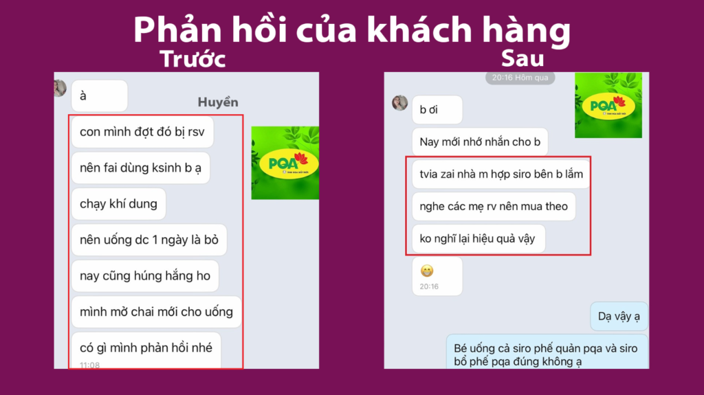 Feedback trước, sau phế quản 