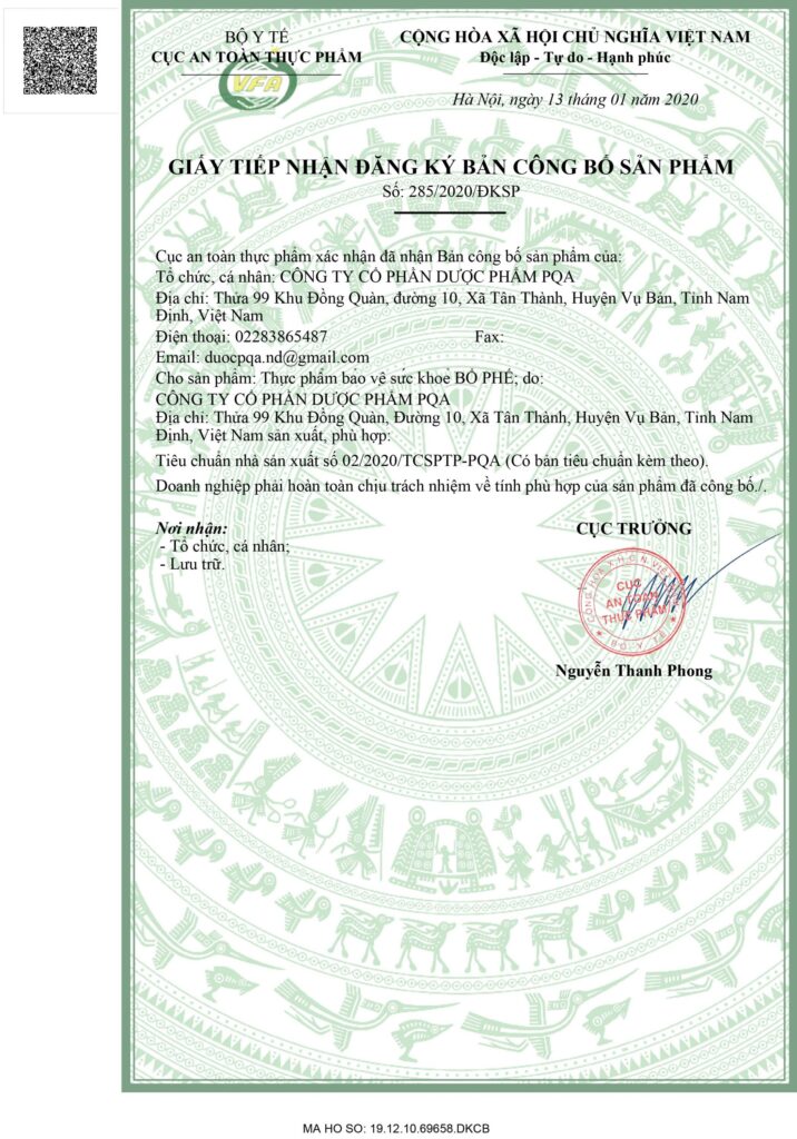 Dược phẩm PQA
