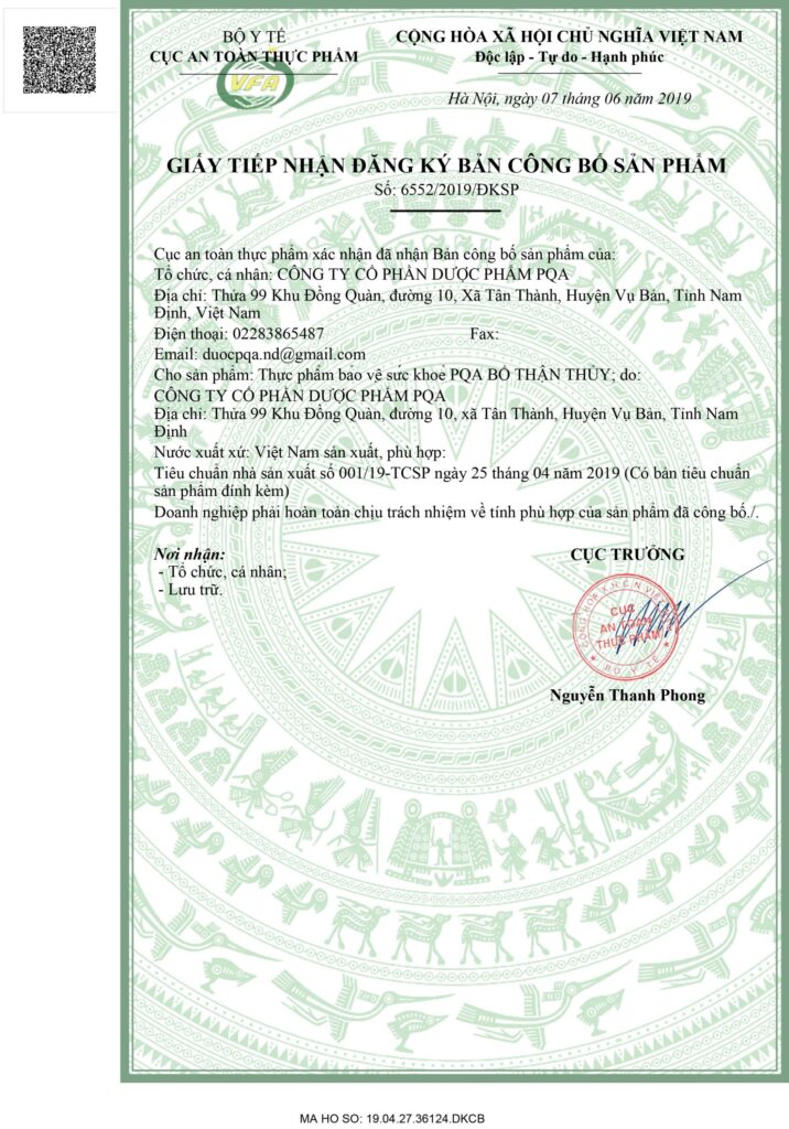 Dược phẩm PQA