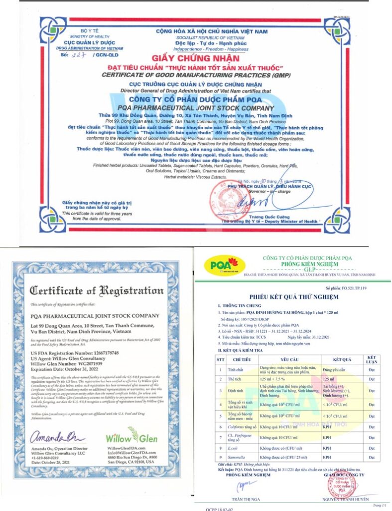 Dược phẩm PQA