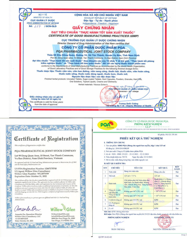 Dược phẩm PQA