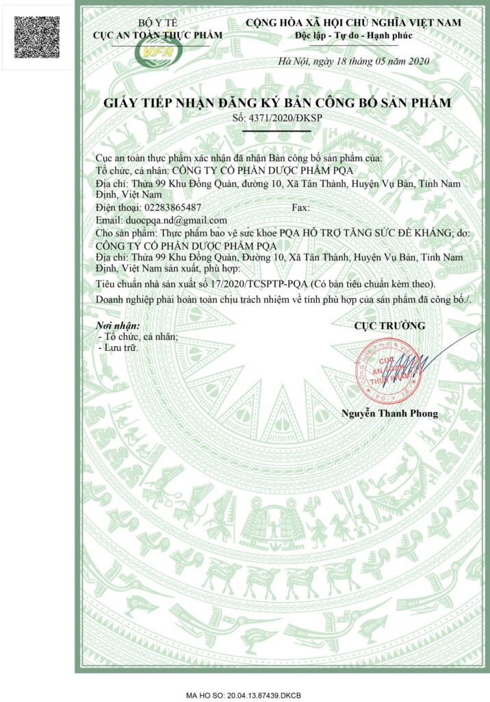 Dược phẩm PQA
