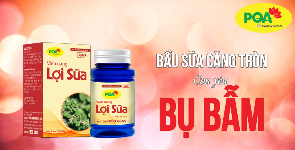 pqa lợi sữa viên nang