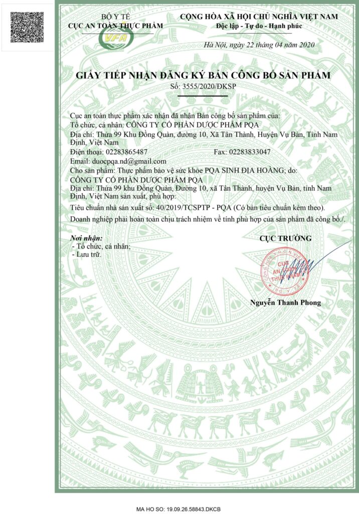 Dược phẩm PQA