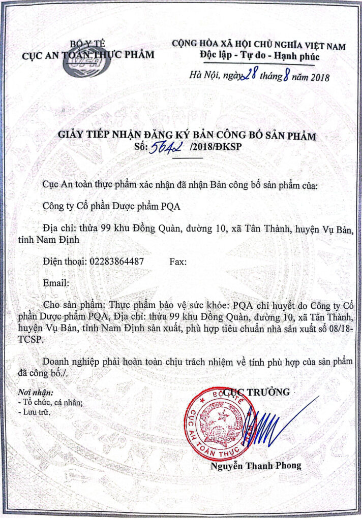 Dược phẩm PQA