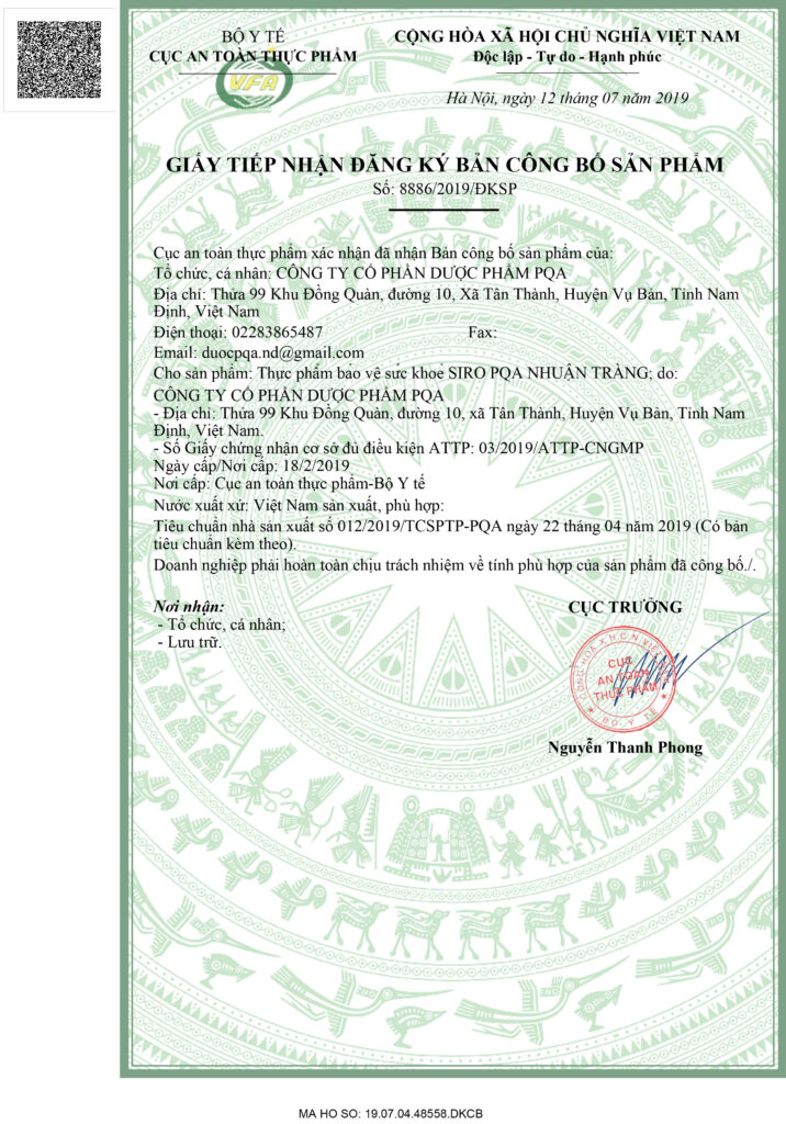 Dược phẩm PQA