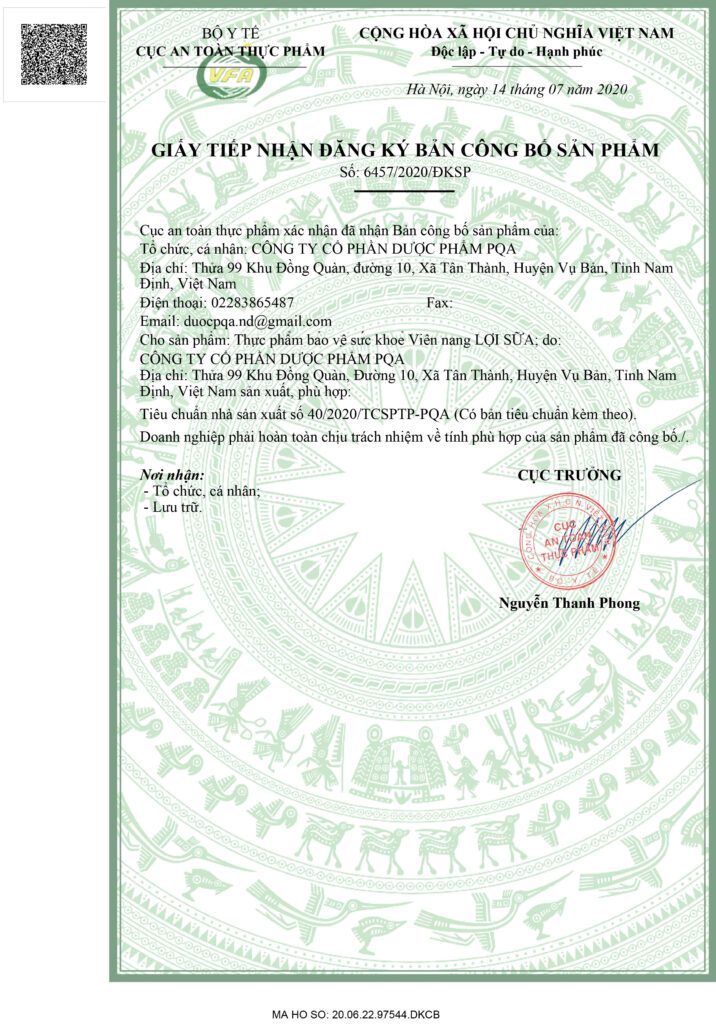 Dược phẩm PQA