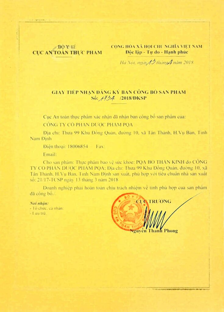 Dược phẩm PQA