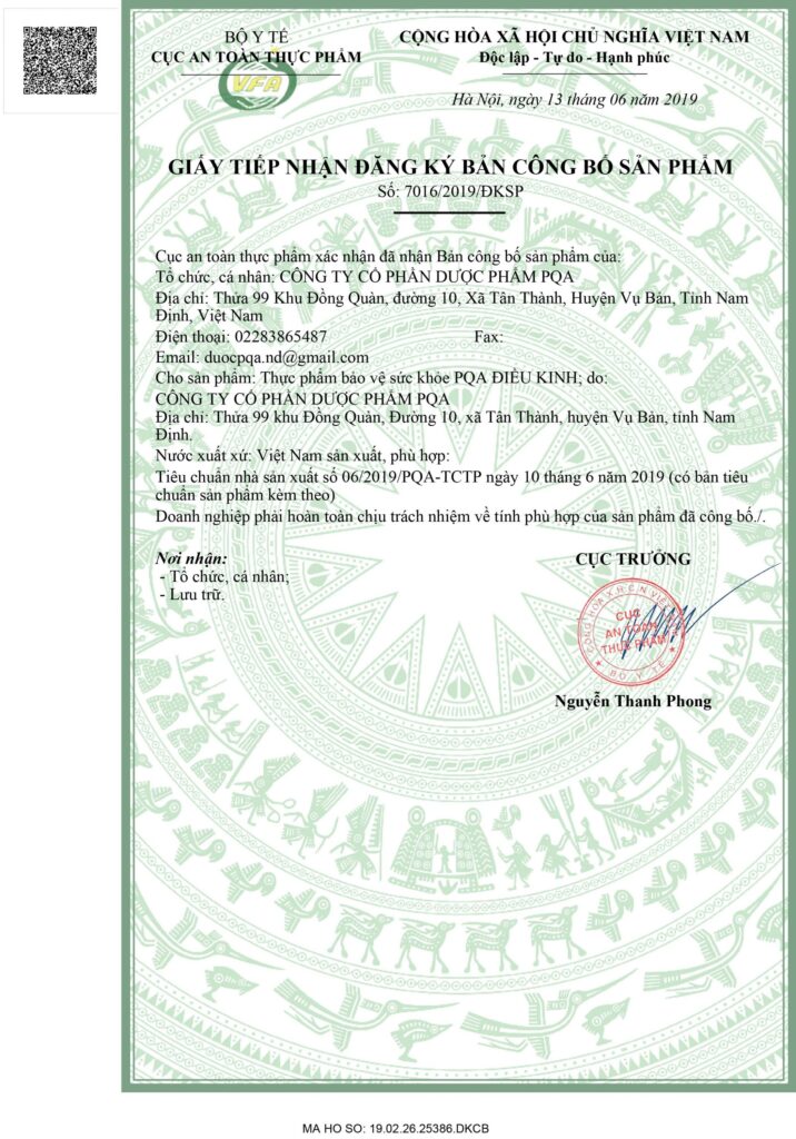 Dược phẩm PQA