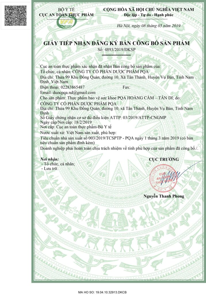Dược phẩm PQA