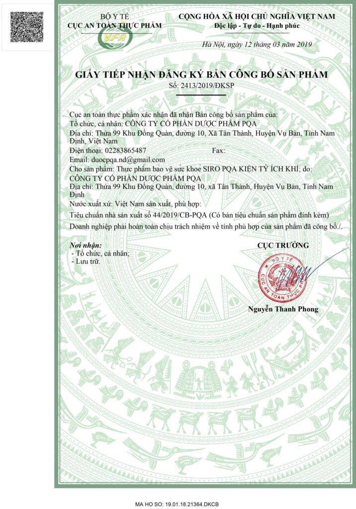 Dược phẩm PQA
