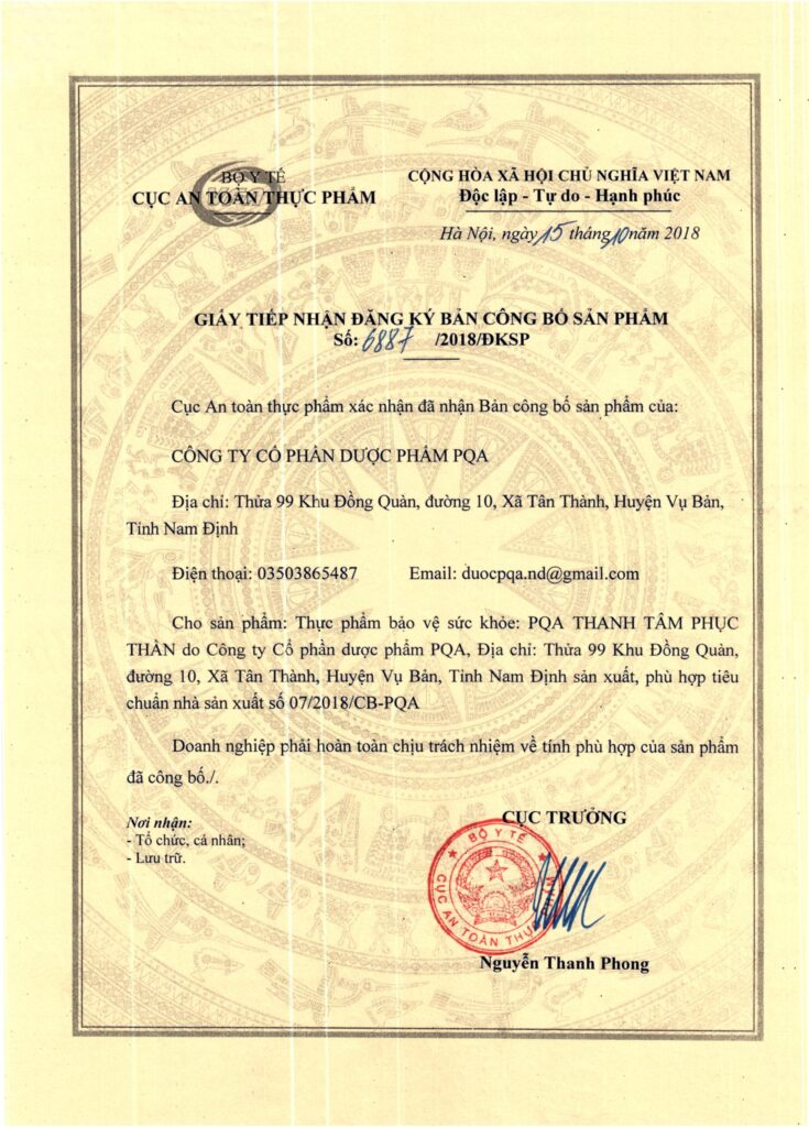 Dược phẩm PQA