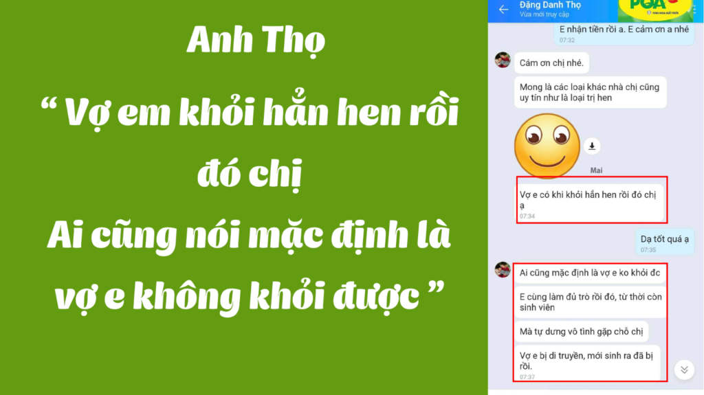 Feedback Thuốc hen suyễn