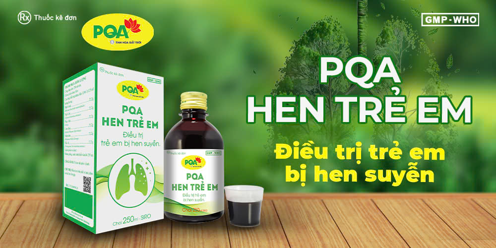 Thuốc pqa hen trẻ em