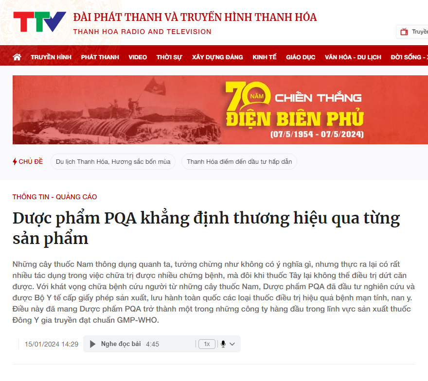 Dược phẩm PQA