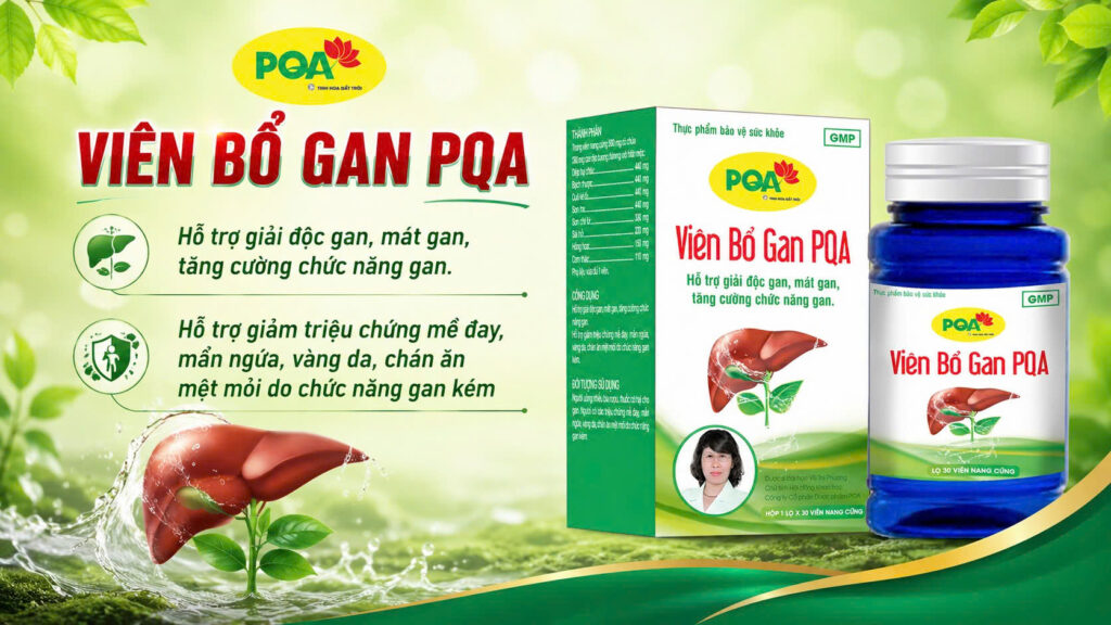 PQA Viên bổ gan