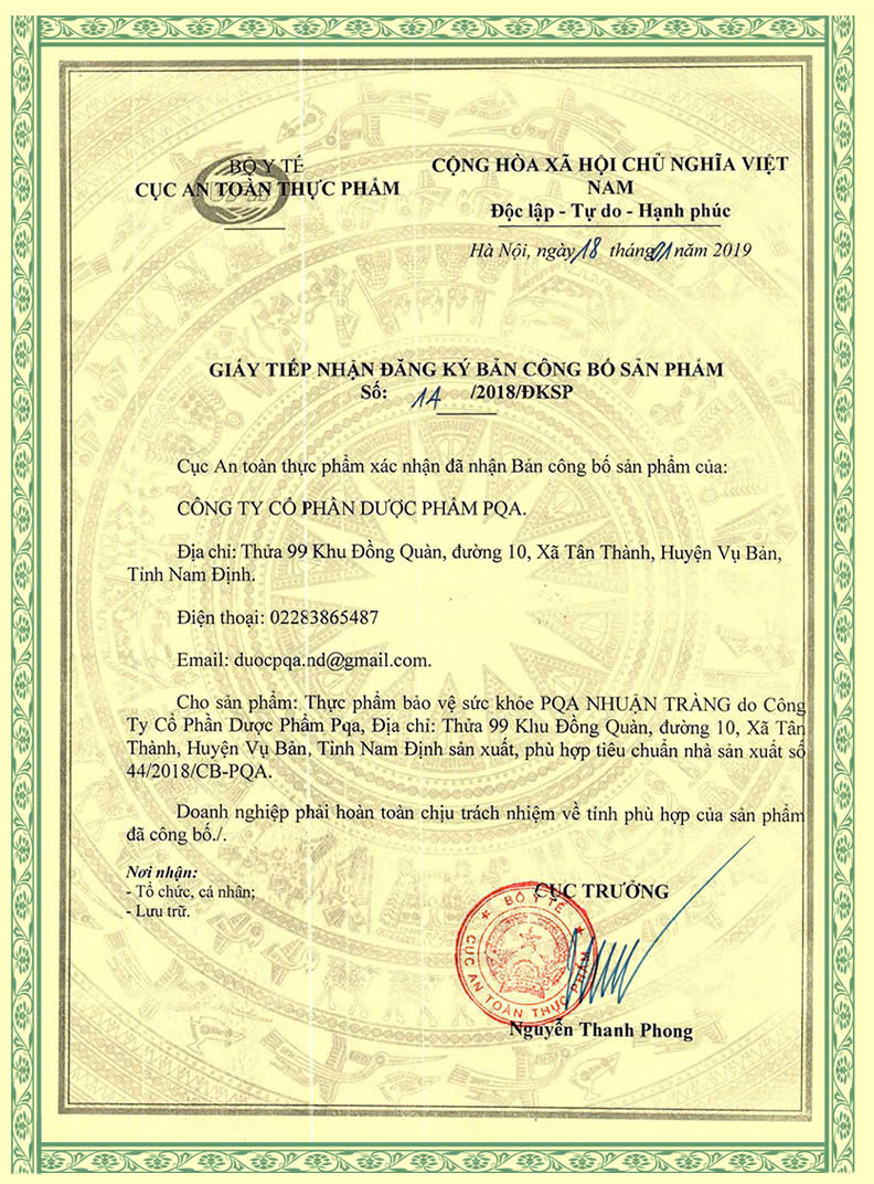 PQA Nhuận tràng