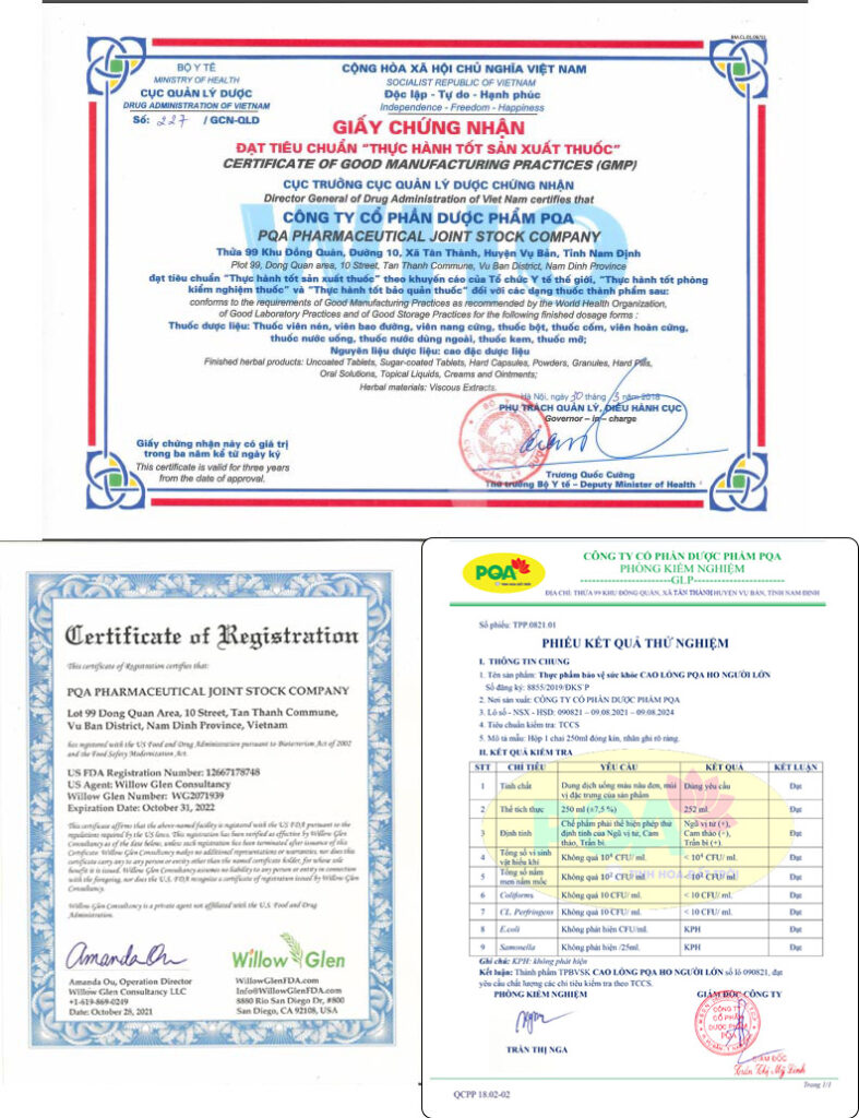Dược phẩm PQA