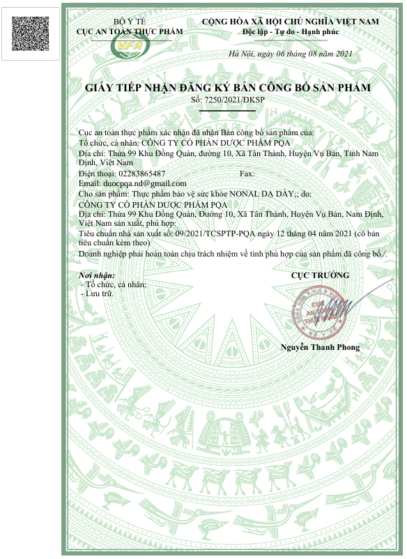 PQA Nonal dạ dày