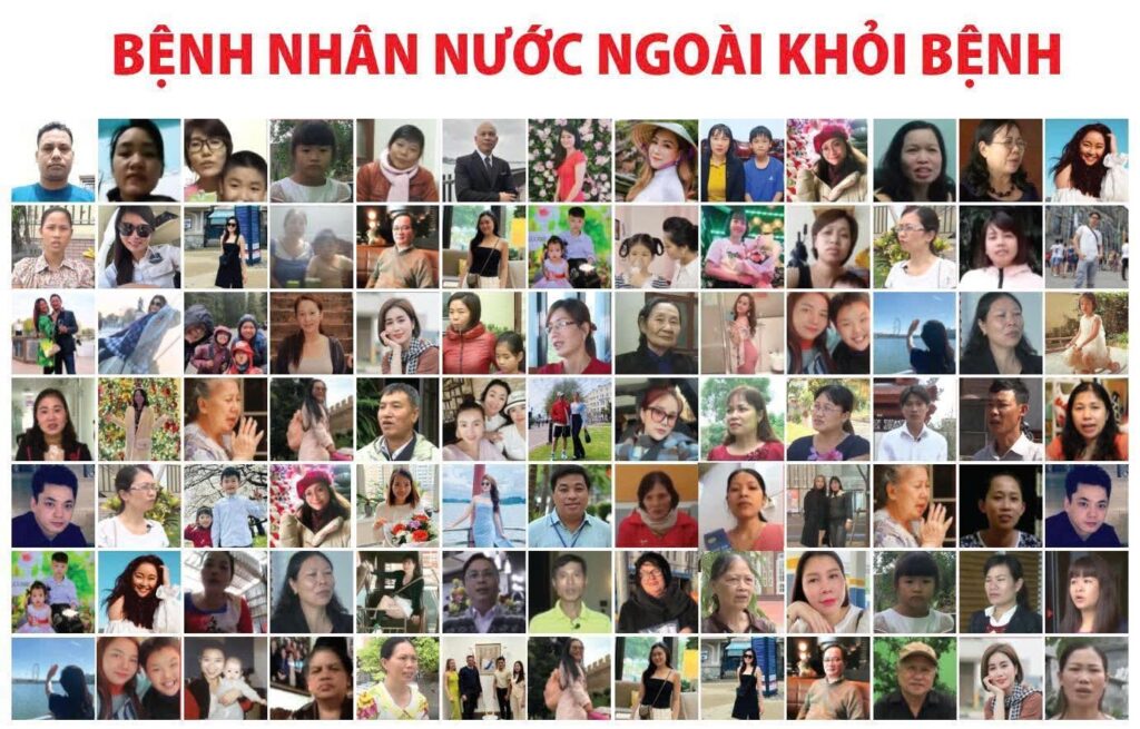 Bệnh nhân nước ngoài khỏi bệnh