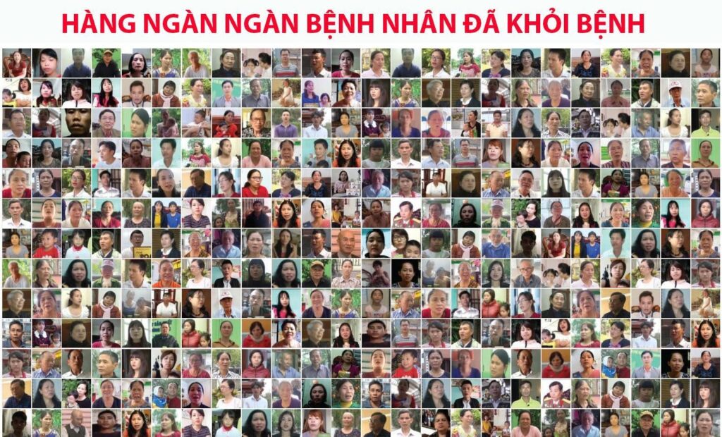 Hàng ngàn bệnh nhân khỏi bệnh