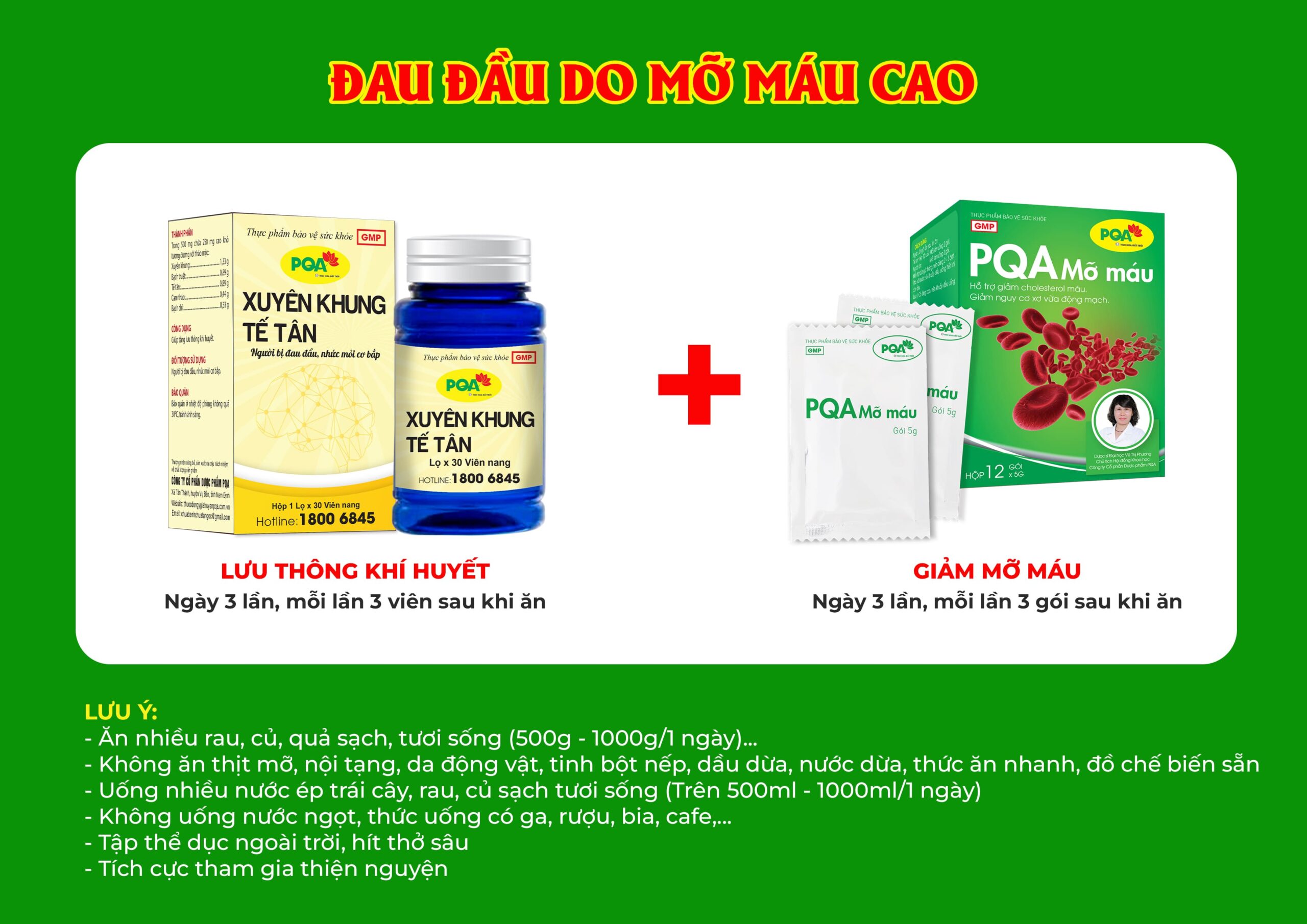 Kết Hợp 2 sản phẩm Mỡ máu